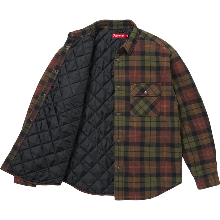 Quilted Lined Flannel Snap Shirt - Shop - Supreme
