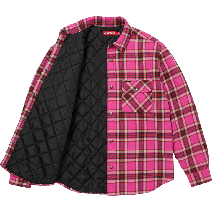 Quilted Lined Flannel Snap Shirt - Shop - Supreme