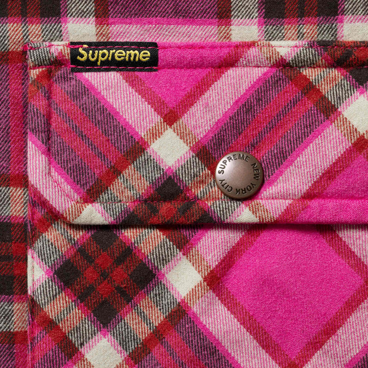 Quilted Lined Flannel Snap Shirt - Shop - Supreme