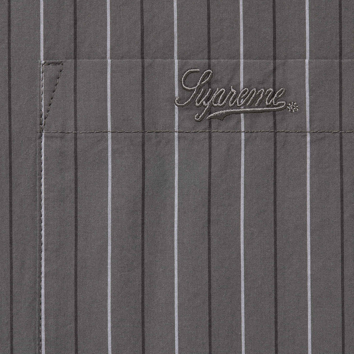 Supreme Loose Fit Stripe Shirt シャツ グレー S