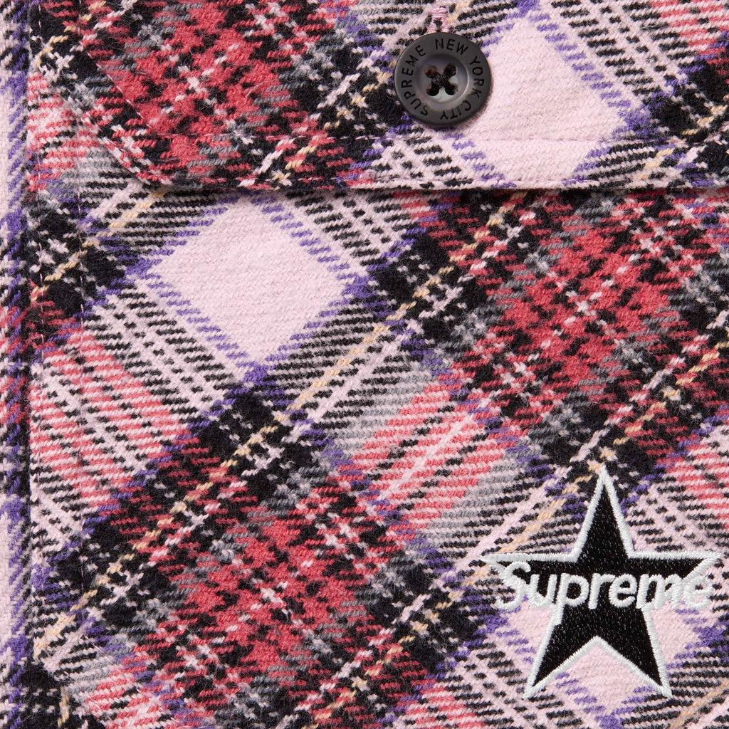 Thermal Lined Zip Up Flannel Shirt - Shop - Supreme