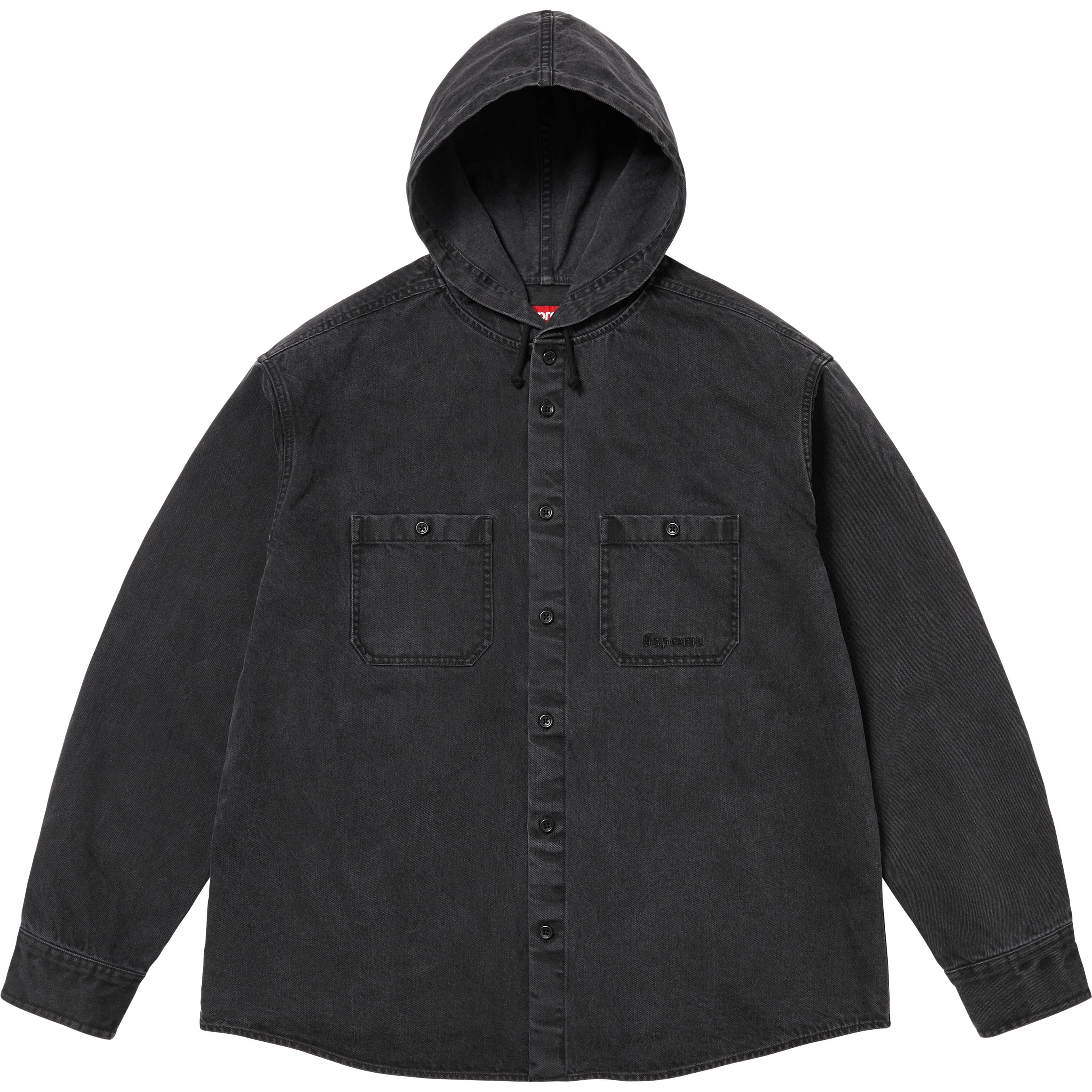 Hooded Denim Shirt - Shop - Supreme