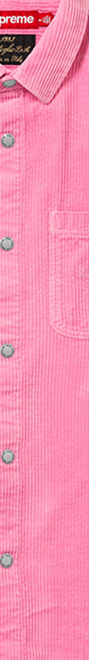 Wide Wale Corduroy Snap Shirt