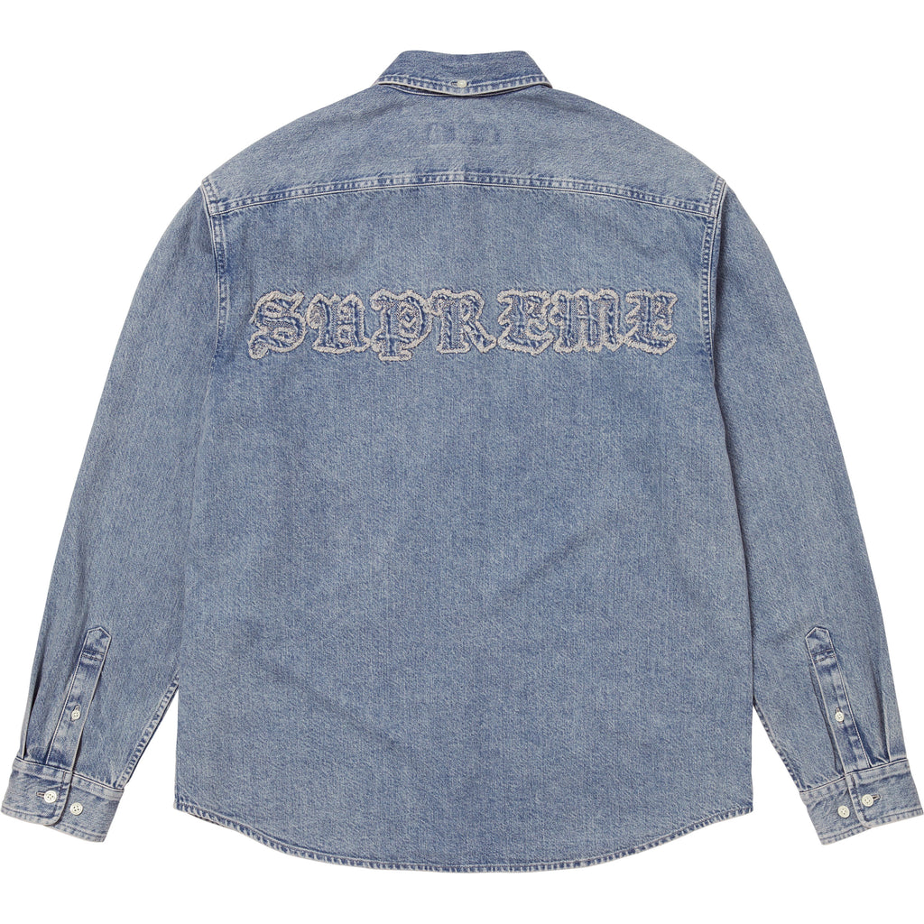 Appliqué Denim Shirt