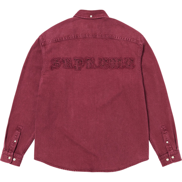 Appliqué Denim Shirt - Shop - Supreme