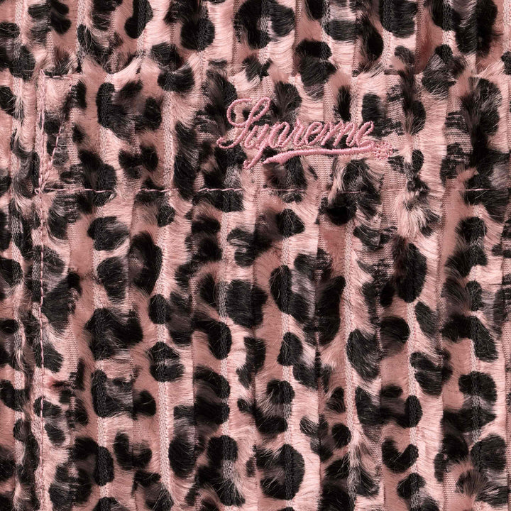 Leopard Frayed Zip Up Shirt - Shop - Supreme Leopard Frayed Zip Up Shirt - Shop - Supreme
