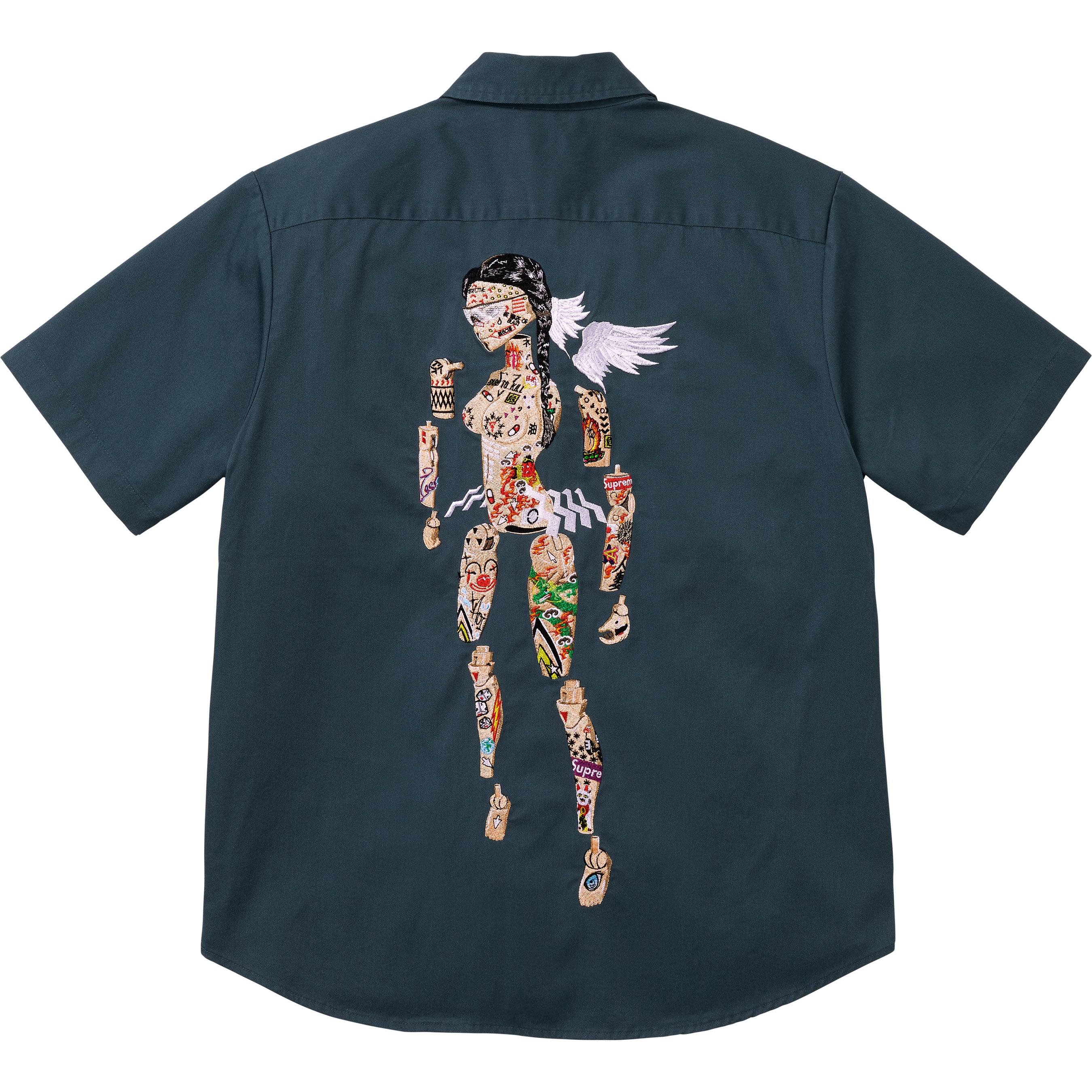 AOI Cyborg S/S Work Shirt - Shop - Supreme