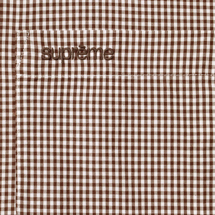 Gingham S/S Shirt - Shop - Supreme
