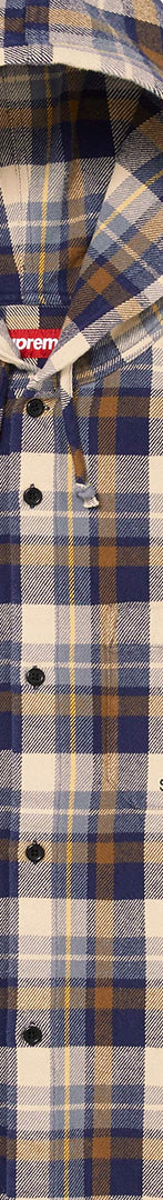 Hooded Flannel Shirt