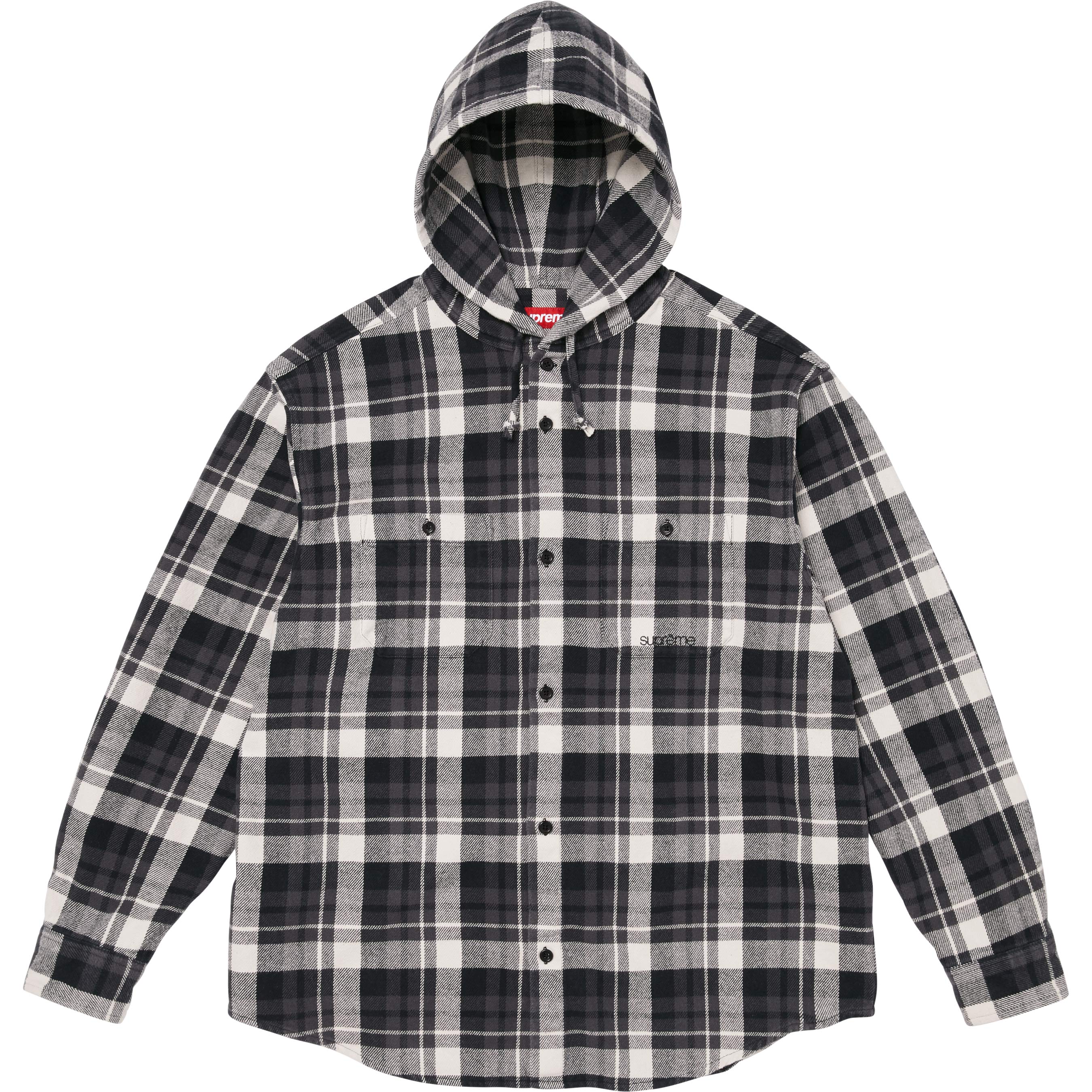 Hooded Flannel Shirt - Shop - Supreme