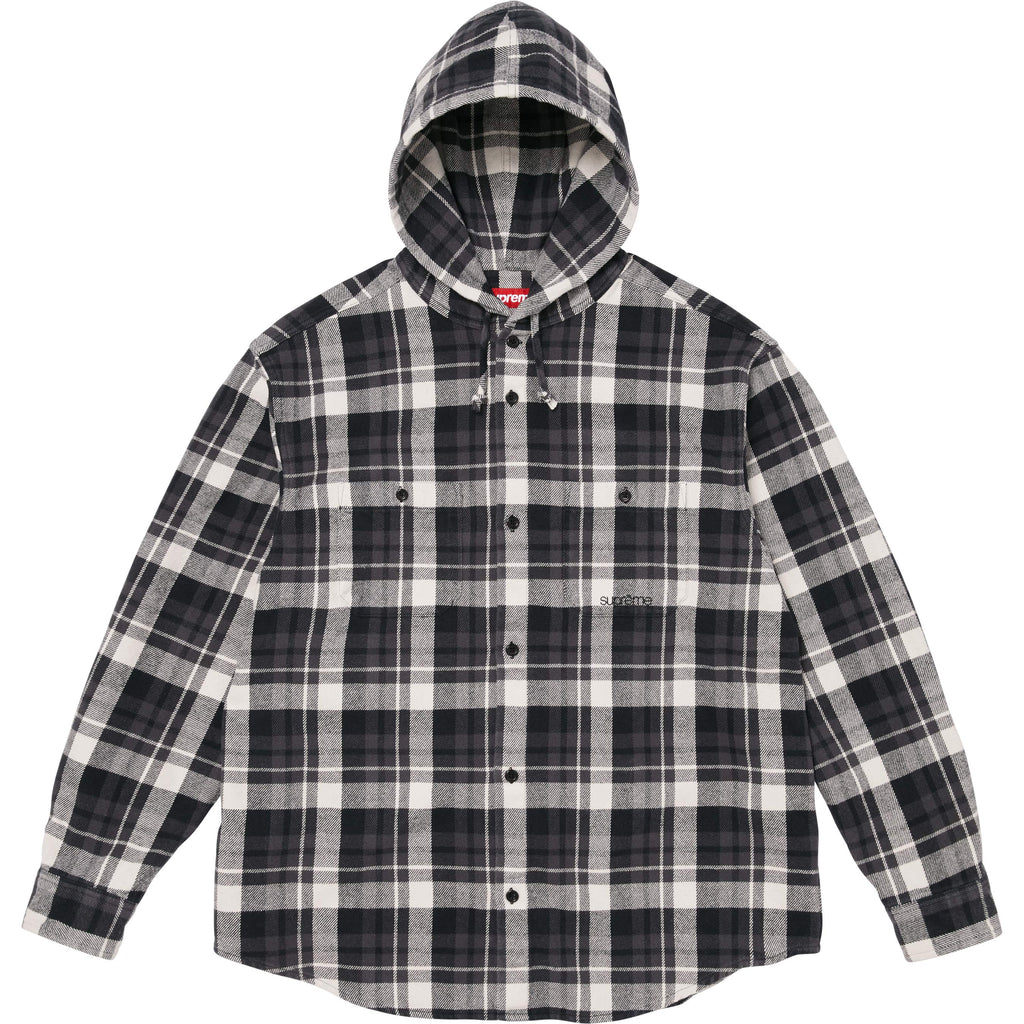 Hooded Flannel Shirt - Shop - Supreme