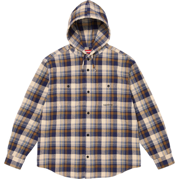 Hooded Flannel Shirt - Shop - Supreme