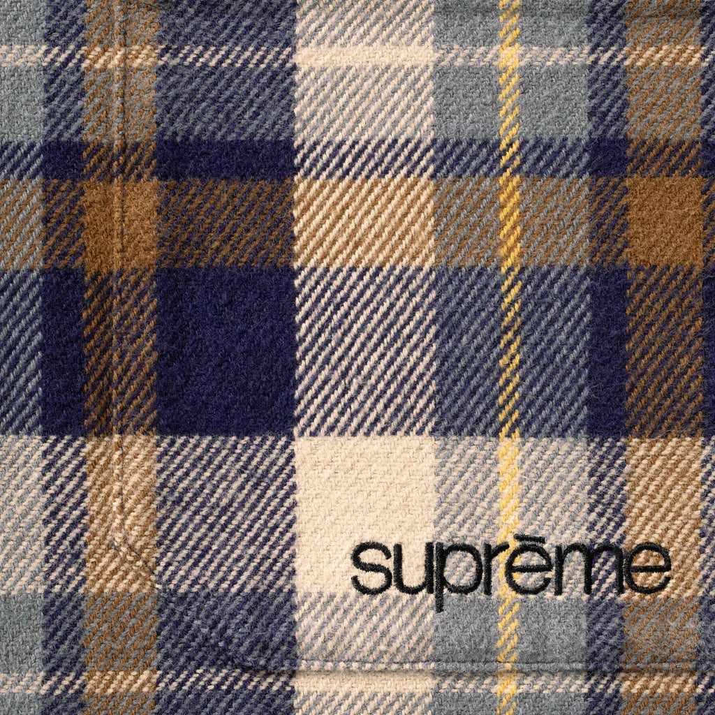 Hooded Flannel Shirt - Shop - Supreme