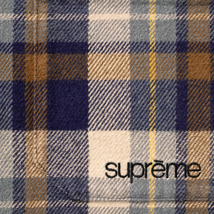 Hooded Flannel Shirt - Shop - Supreme