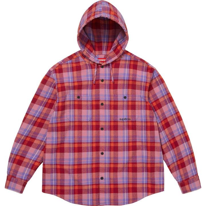 Hooded Flannel Shirt - Shop - Supreme