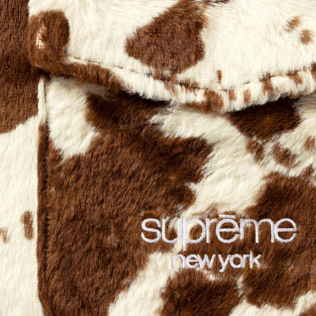 Faux Fur Zip Up Shirt