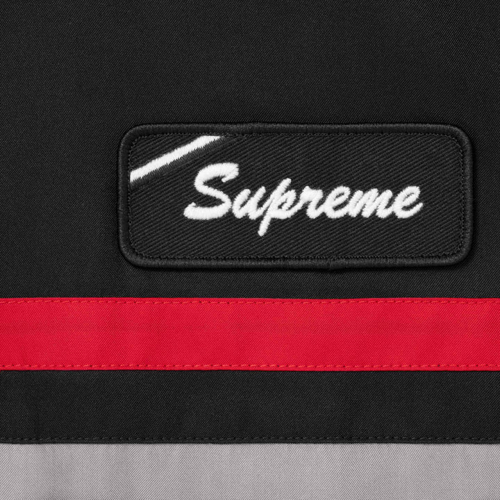 Silk Zip Up S/S Shirt - Shop - Supreme