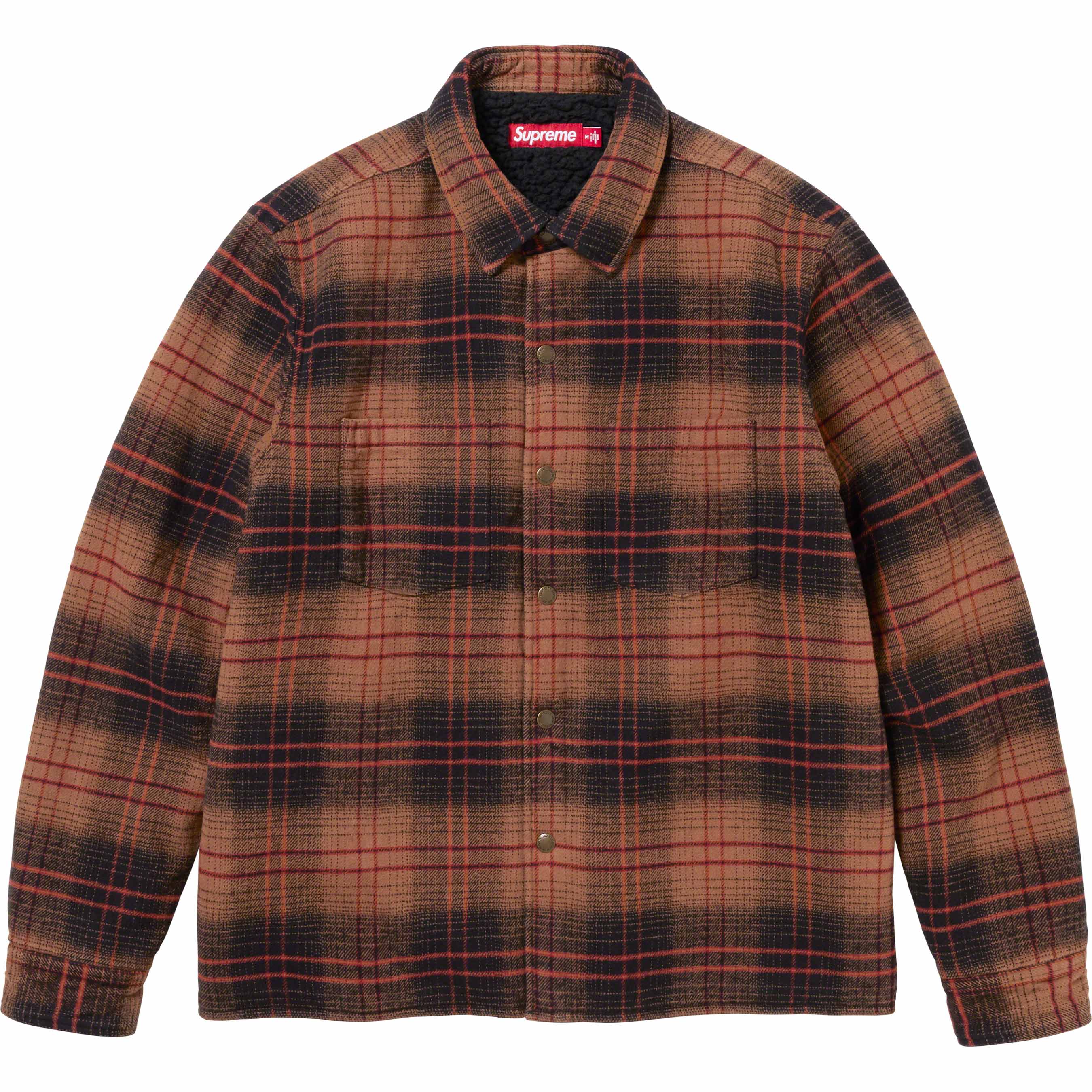 Lined Flannel Snap Shirt - Shop - Supreme