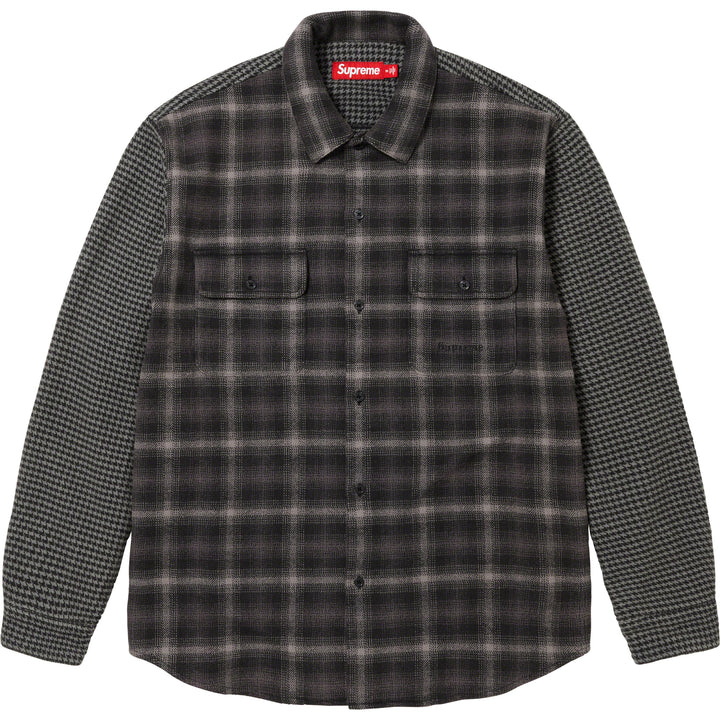 Houndstooth Plaid Flannel Shirt - Shop - Supreme