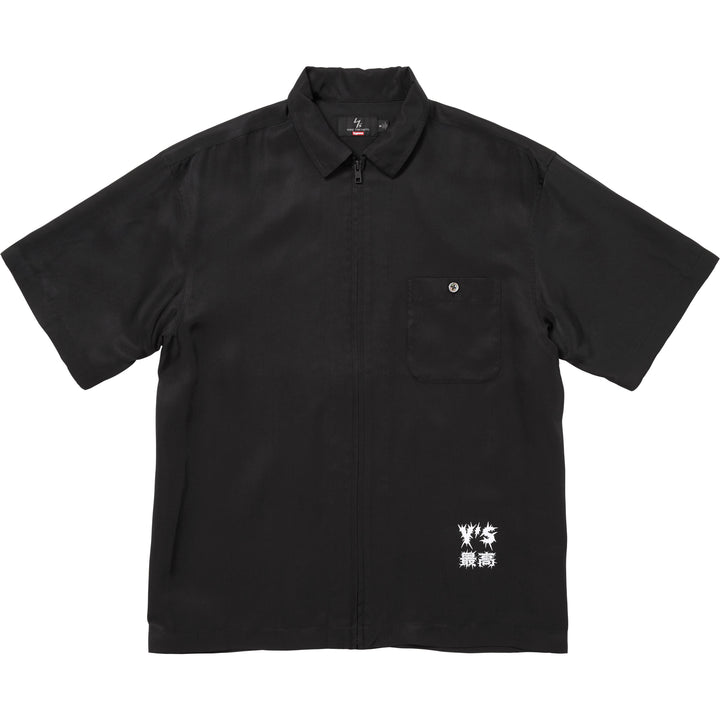 Supreme®/Y’s Silk Zip Up S/S Shirt