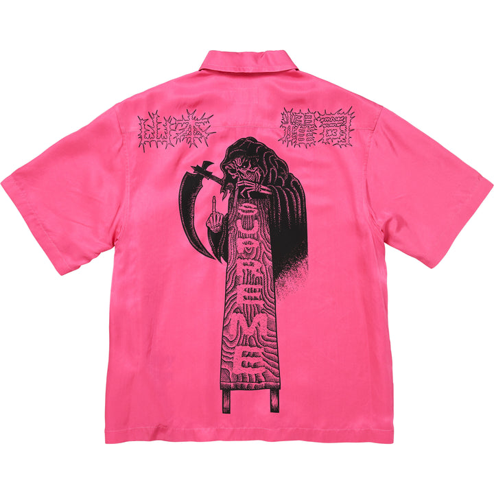 Supreme®/Y's Silk Zip Up S/S Shirt - Shop - Supreme
