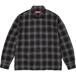 Shadow Plaid Rayon Shirt