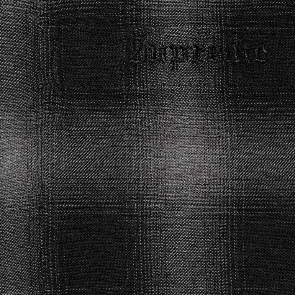 Shadow Plaid Rayon Shirt - Image 2