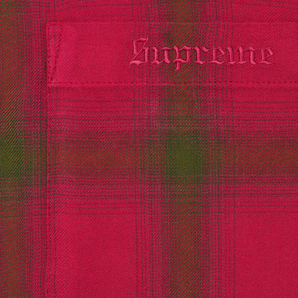 Shadow Plaid Rayon Shirt - Image 2