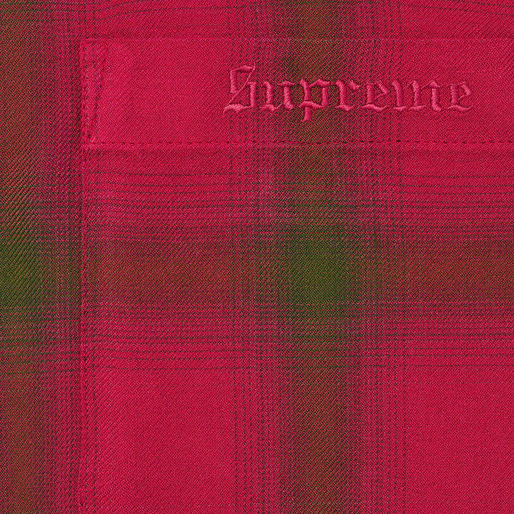 Shadow Plaid Rayon Shirt - Shop - Supreme