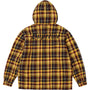 Lined Zip Up Hooded Flannel Shirt