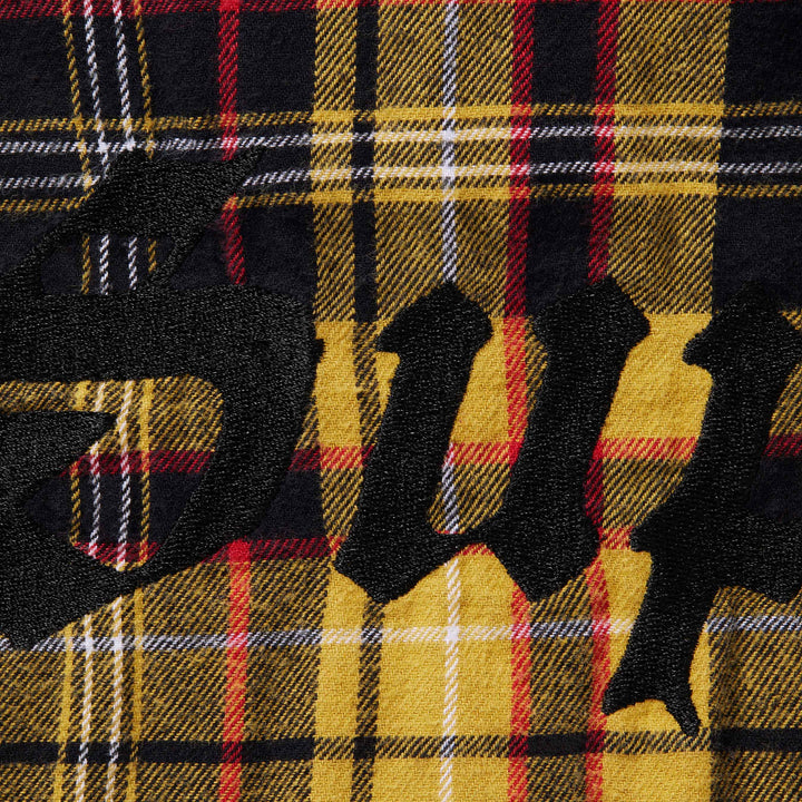 Lined Zip Up Hooded Flannel Shirt-4