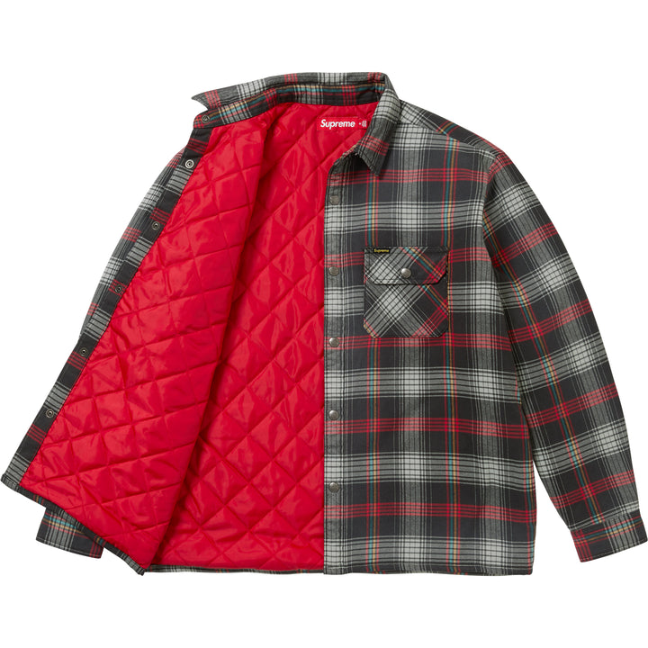 Quilted Lined Flannel Snap Shirt - Shop - Supreme