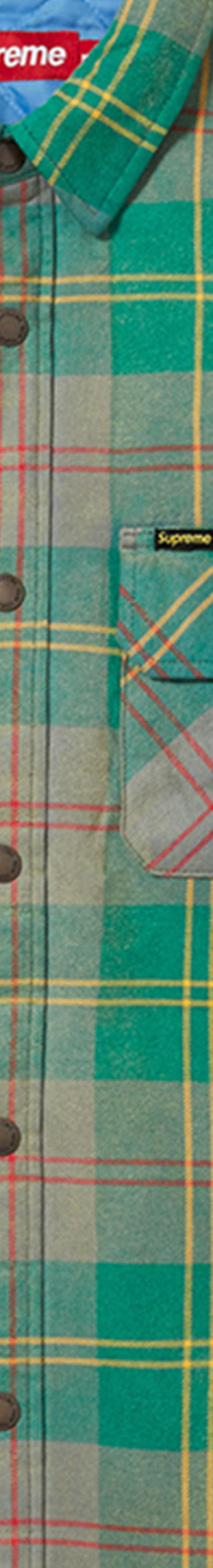 Quilted Lined Flannel Snap Shirt - Image 4