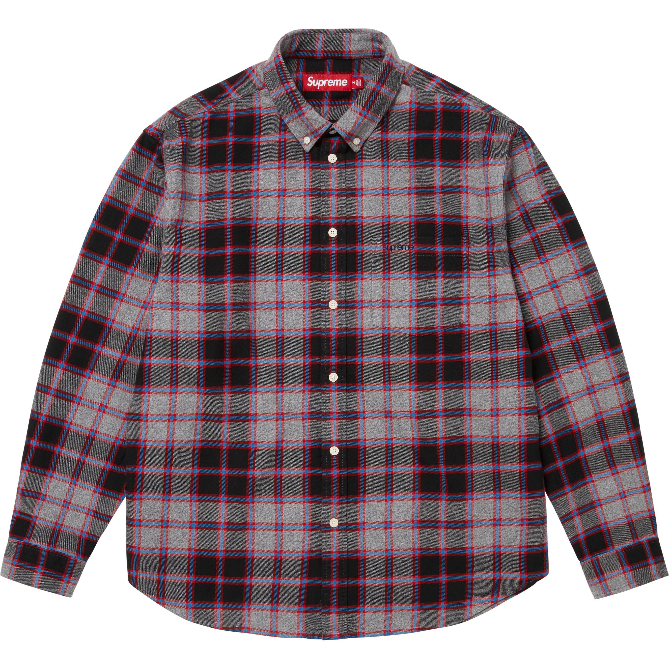10AW シュプリーム ヘビーウェイト ウエスタン フランネル長袖シャツ Plaid Flannel Shirt - Shop - Supreme