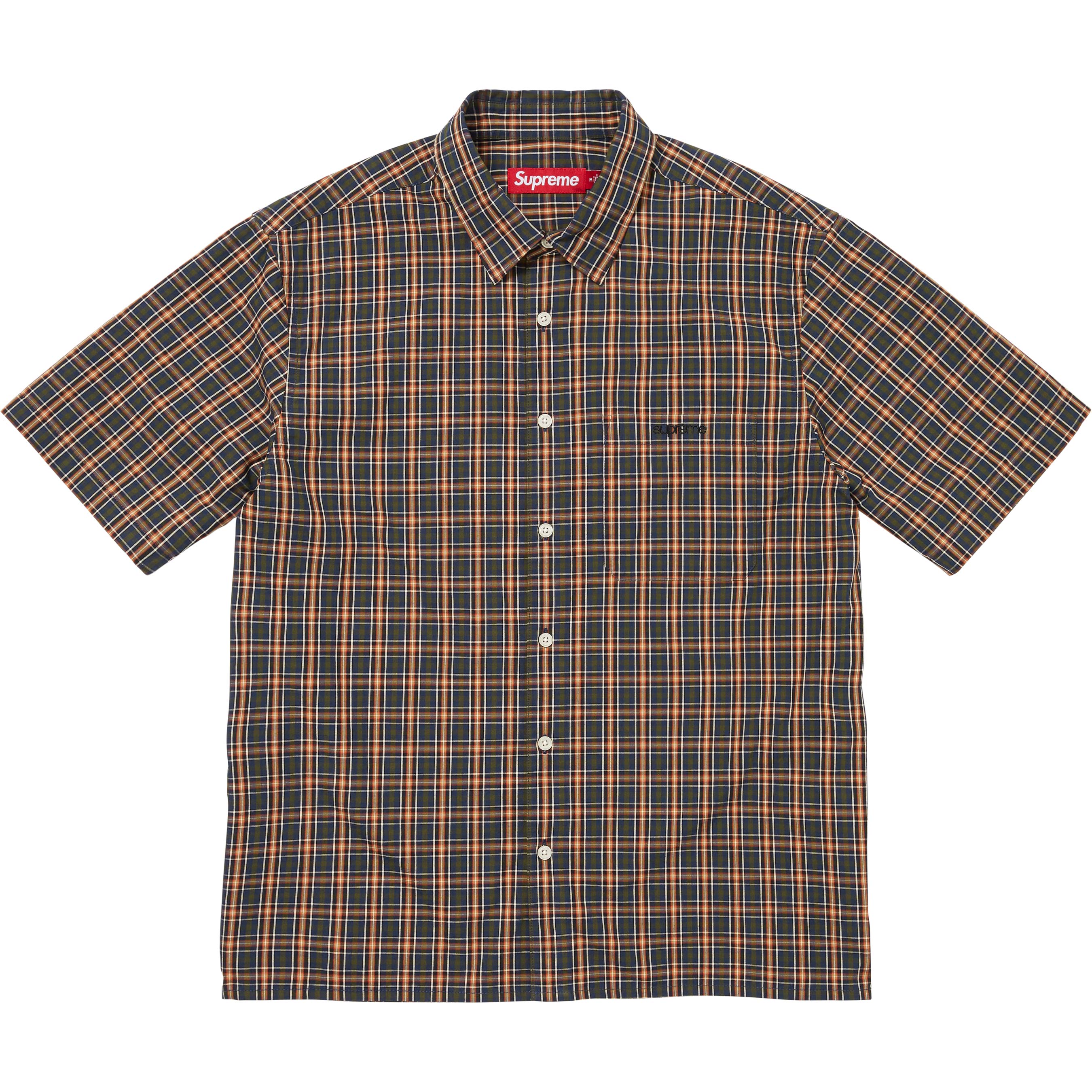 Mini Plaid S/S Shirt - Shop - Supreme