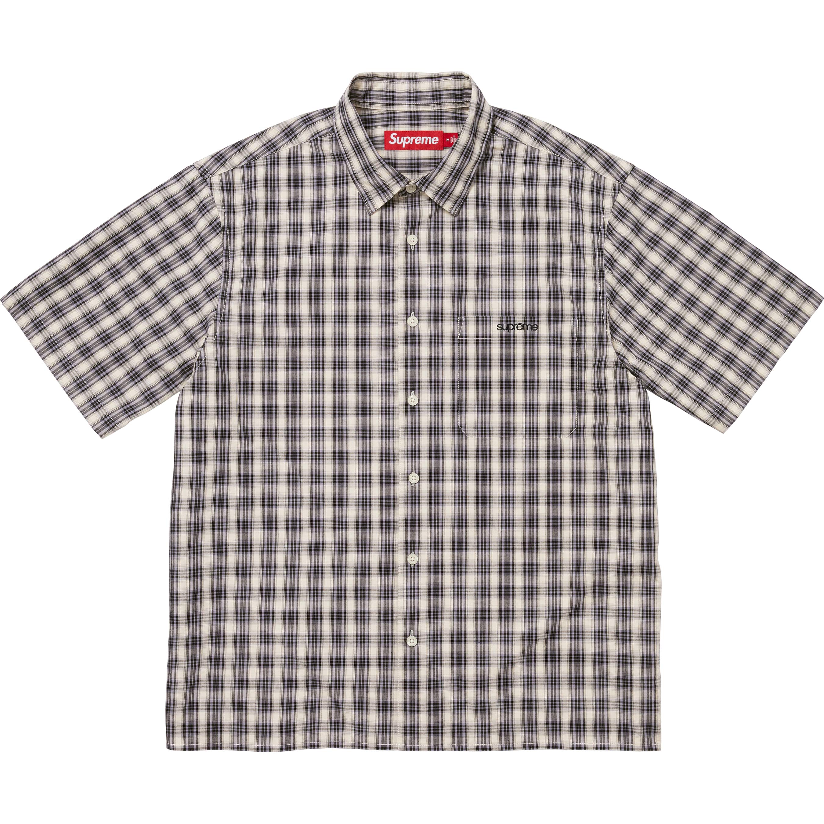 Mini Plaid S/S Shirt - Shop - Supreme