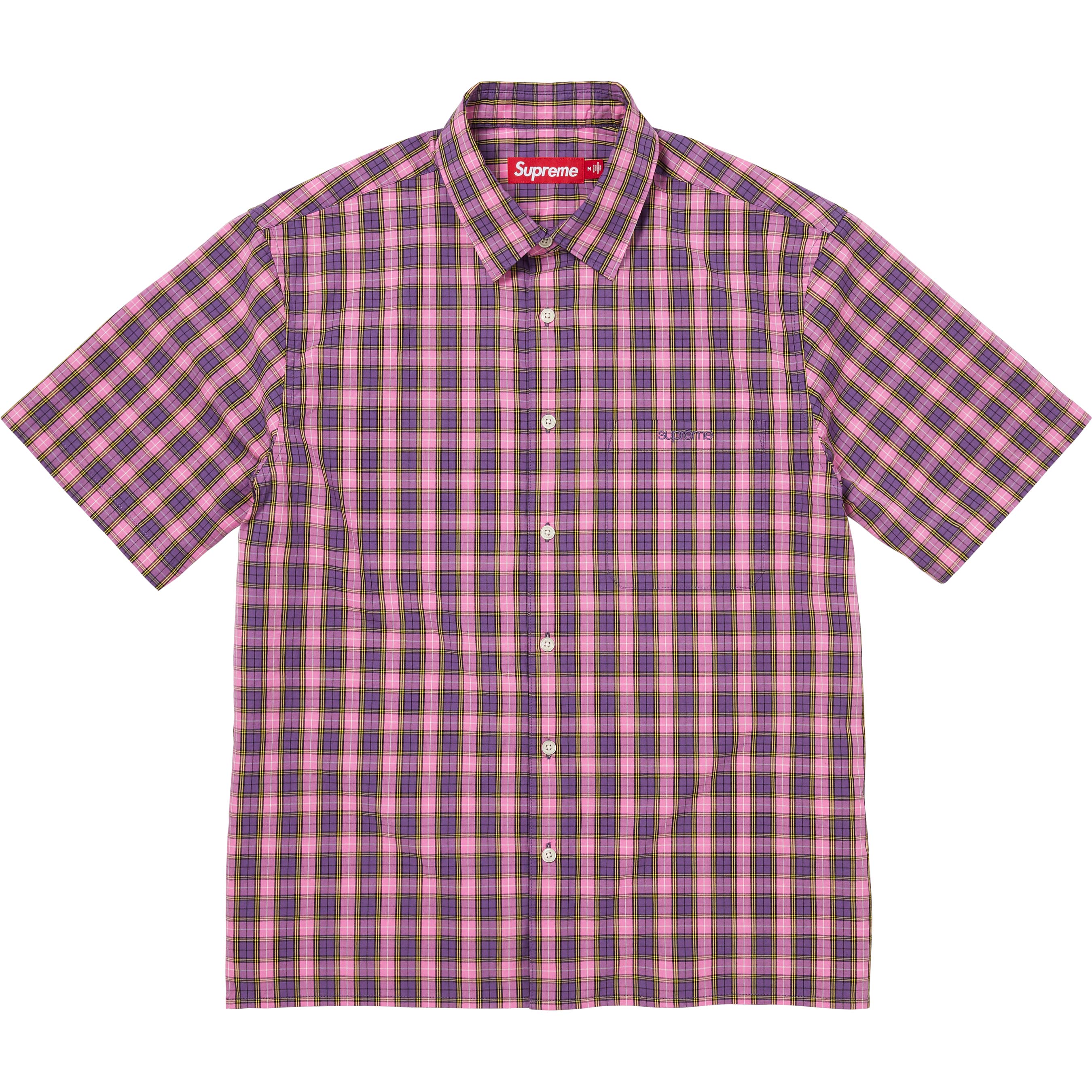 Mini Plaid S/S Shirt - Shop - Supreme