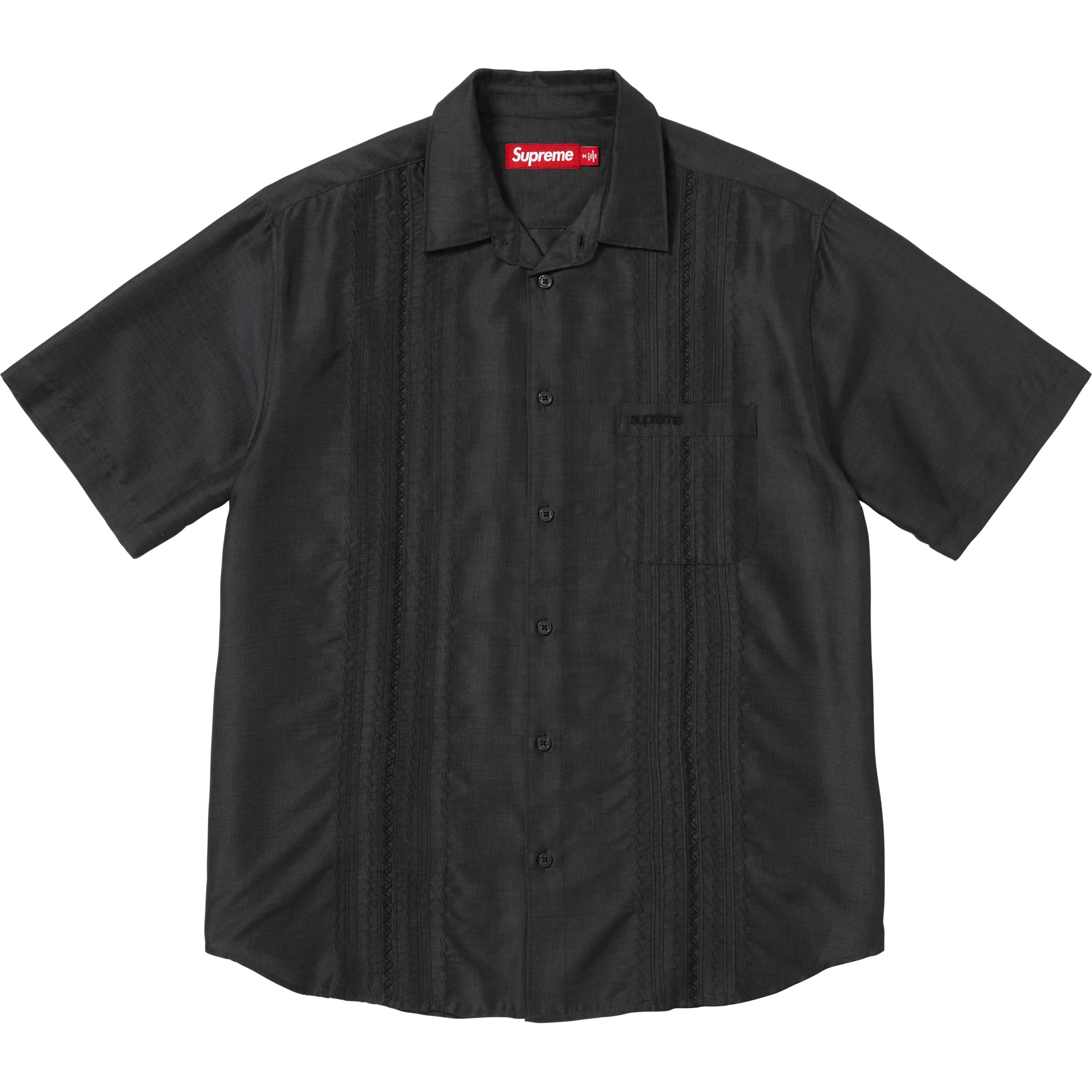 Pintuck S/S Shirt - Shop - Supreme