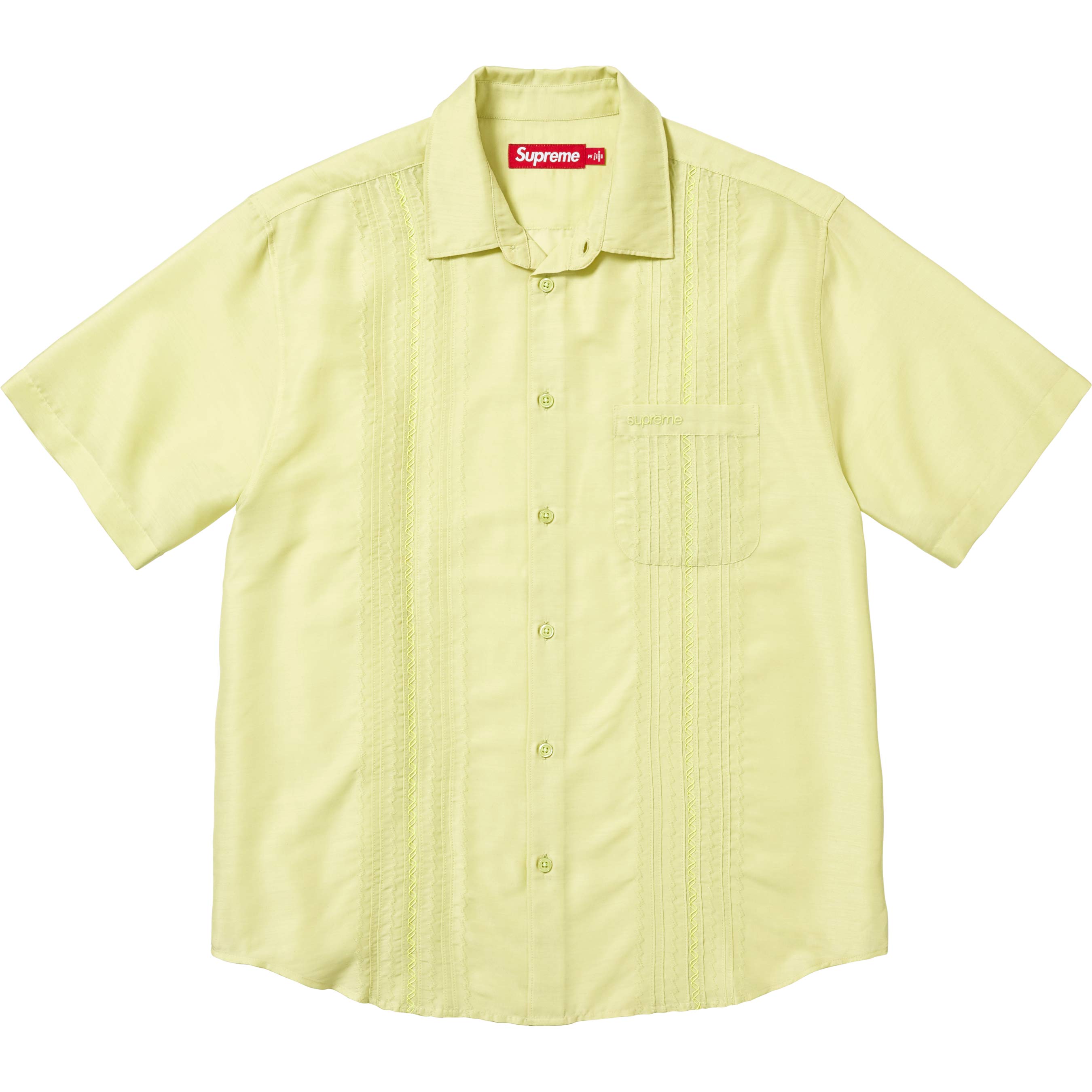 Pintuck S/S Shirt - Shop - Supreme