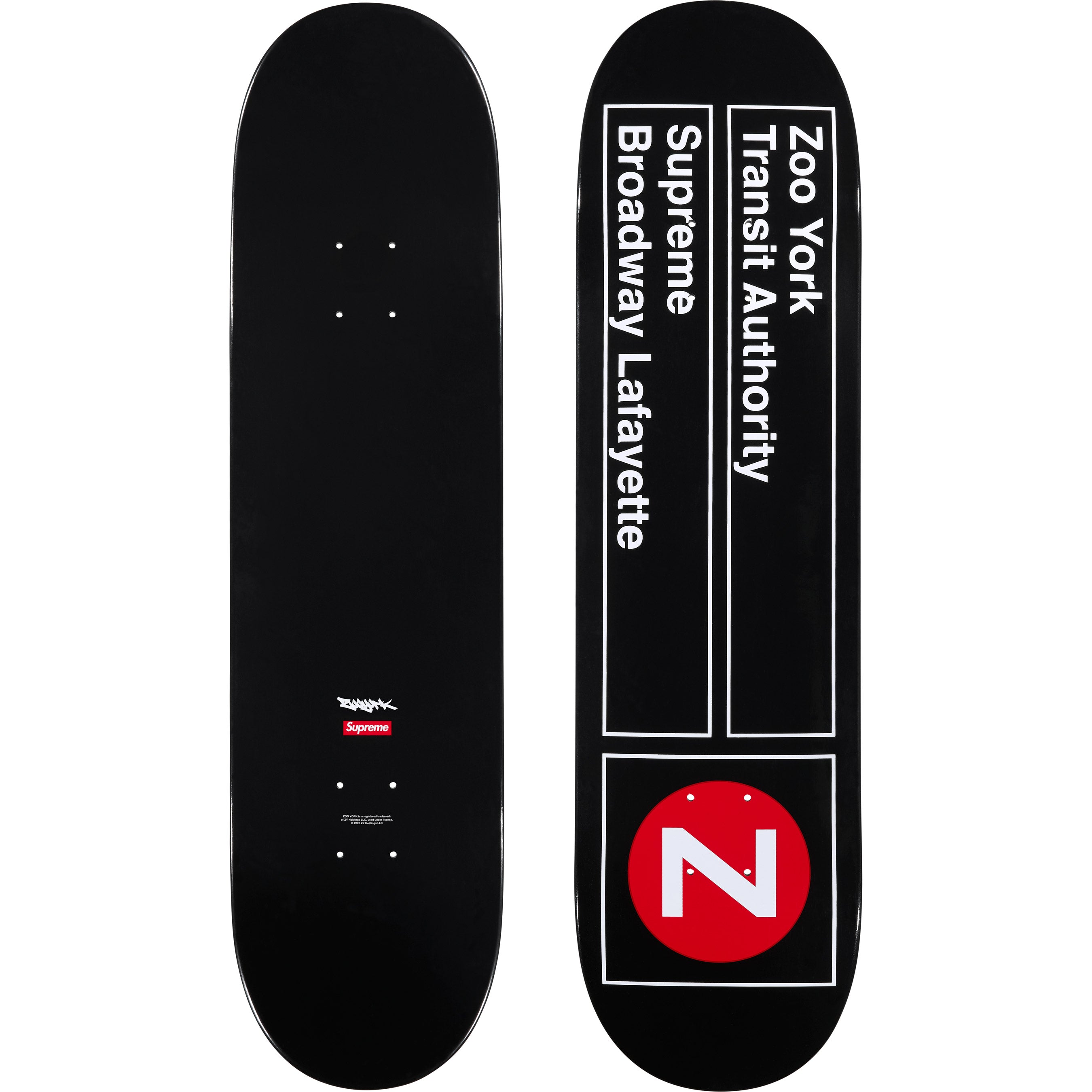 Supreme/Zoo York Skateboard - Shop - Supreme