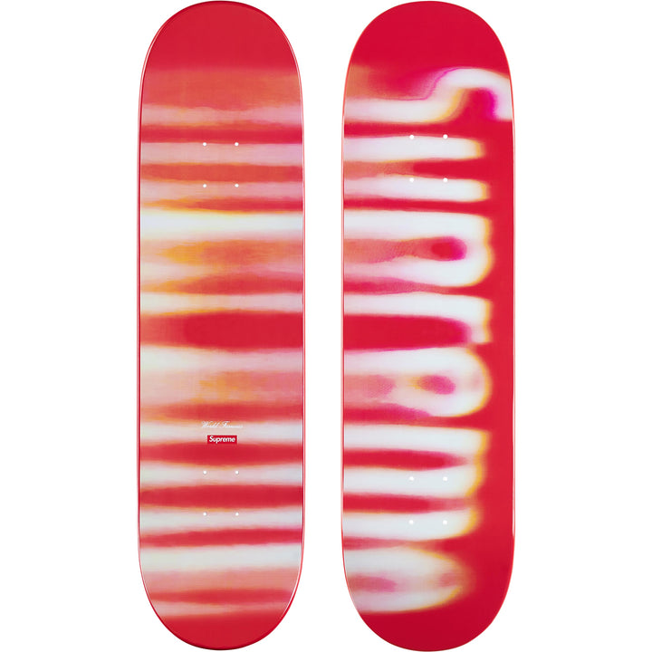 supreme stained logo／skateboard deck | nate-hospital.com