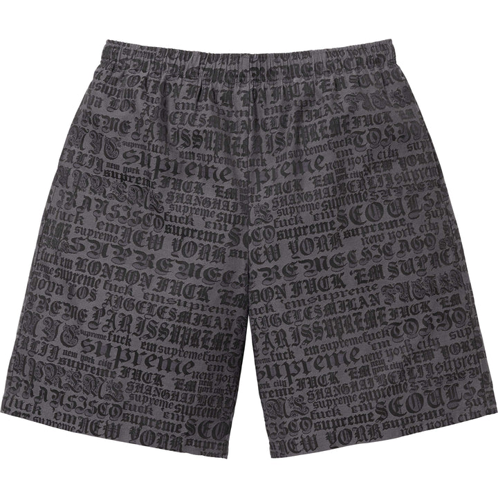 Cities Jacquard Short - Shop - Supreme