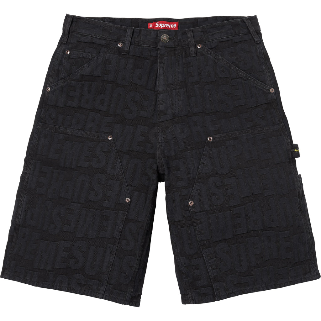 Repeat Jacquard Double Knee Denim Short - Shop - Supreme