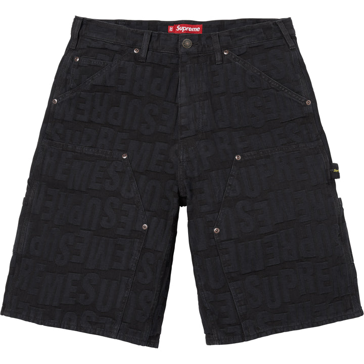 Repeat Jacquard Double Knee Denim Short - Shop - Supreme