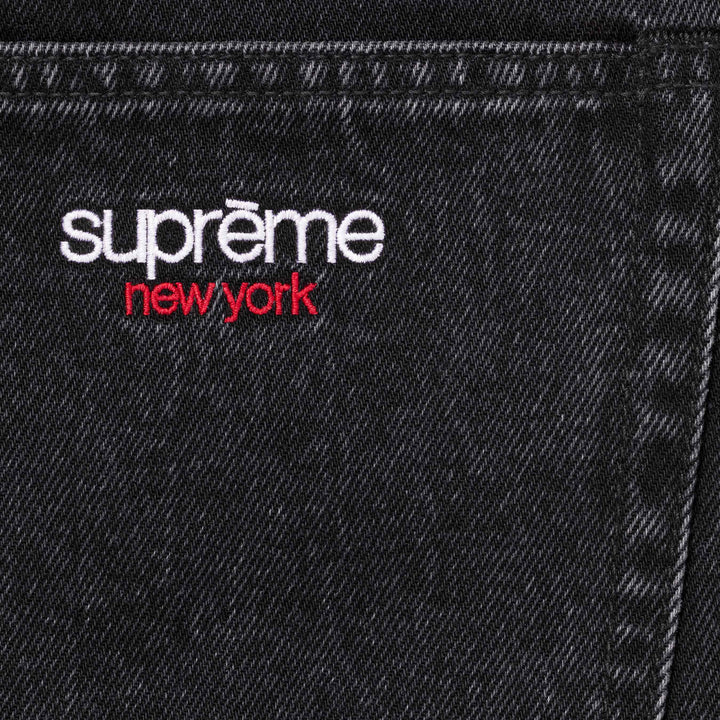 2枚セット　Supreme Baggy Jean Indigo Black Supreme Stars Topstitch Baggy Jean Indigo Men's - SS25 - US