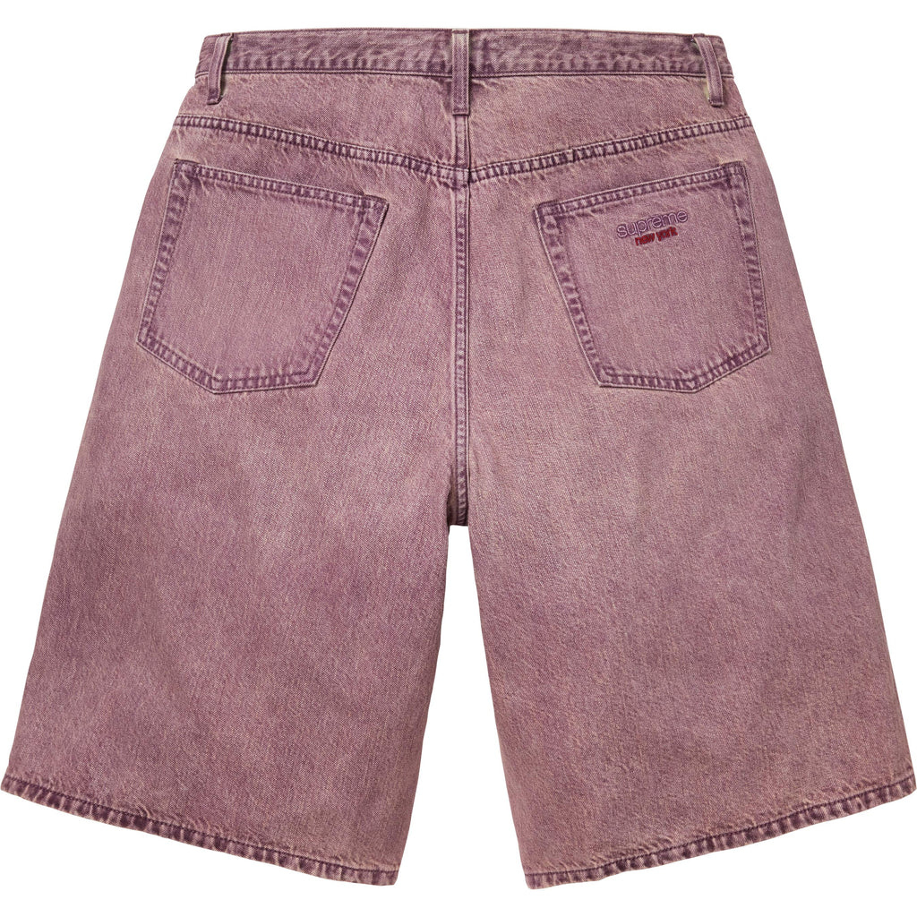 パンツ Supreme Baggy Denim Short Dusty Peach Shop - Supreme