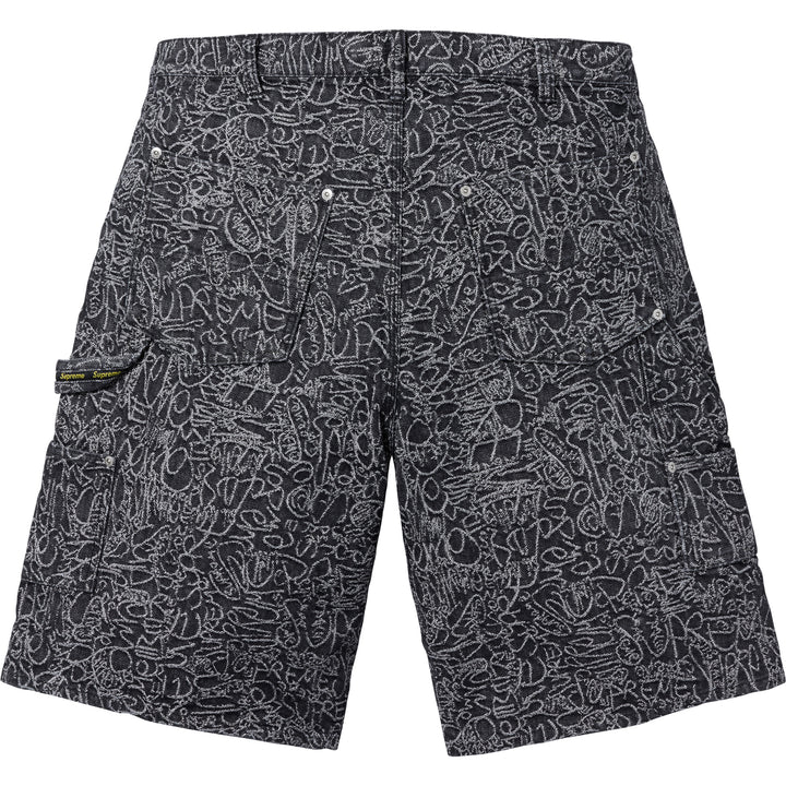 Handwriting Double Knee Denim Short - Shop - Supreme