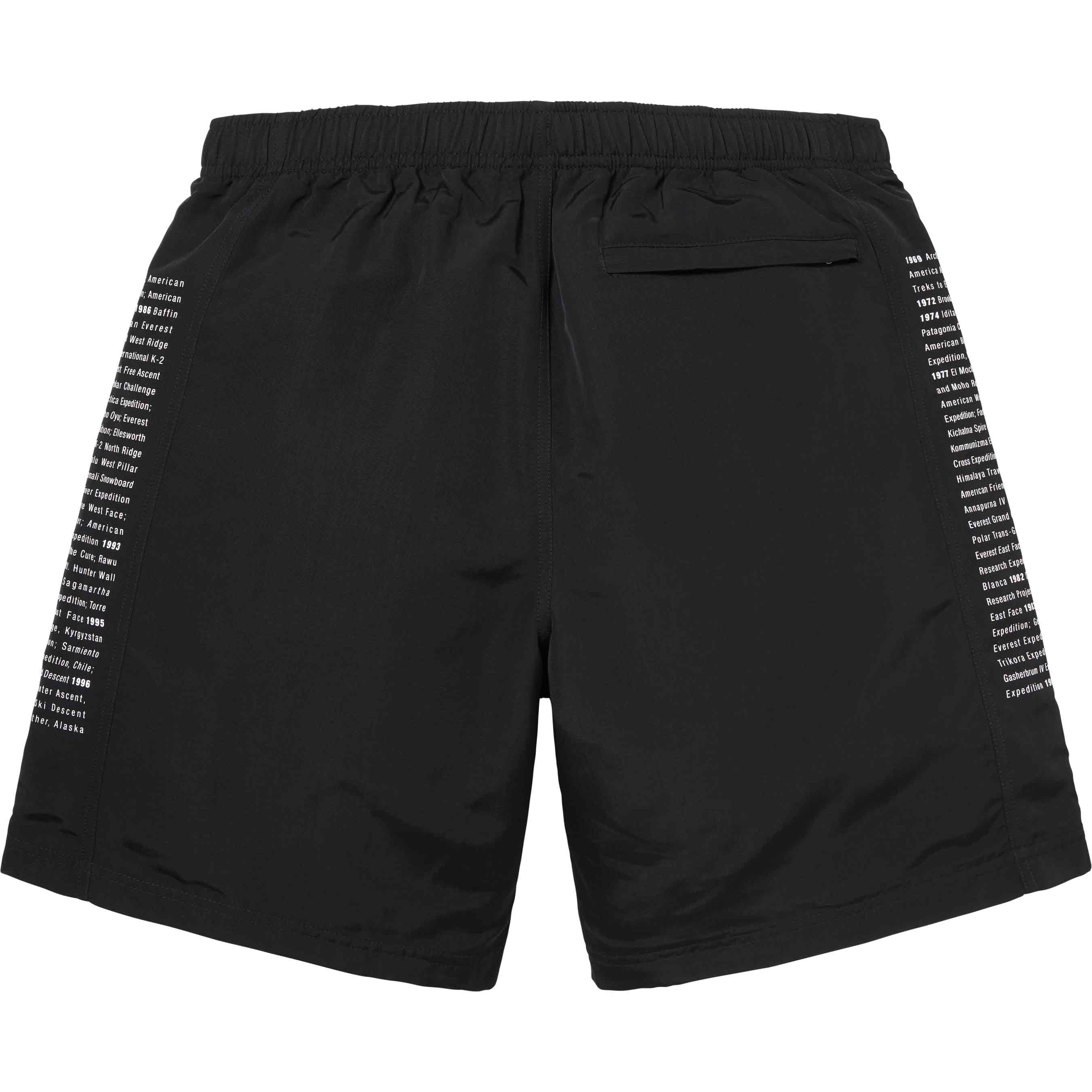 Supreme 2025 black shorts