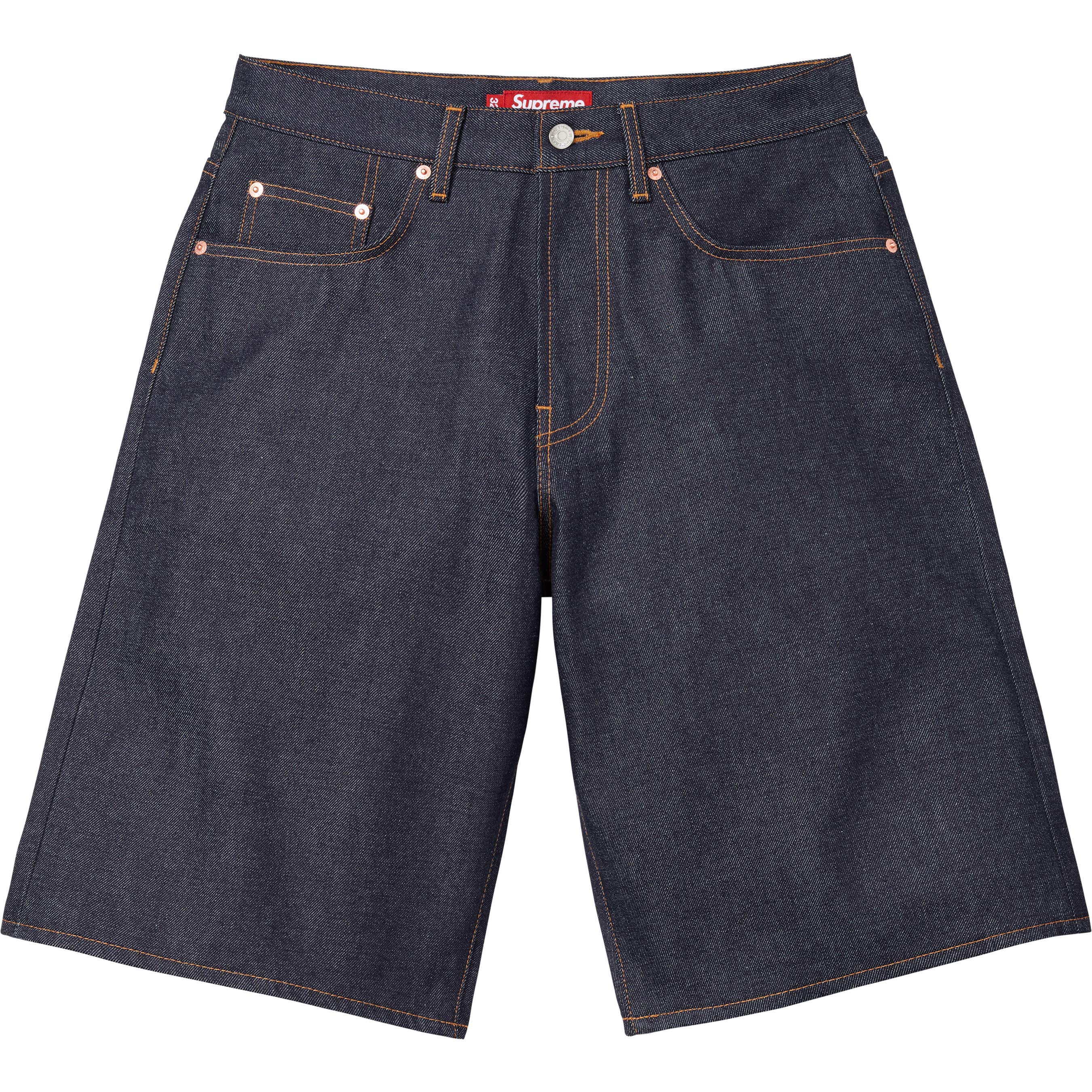 Baggy Selvedge Denim Short - Shop - Supreme
