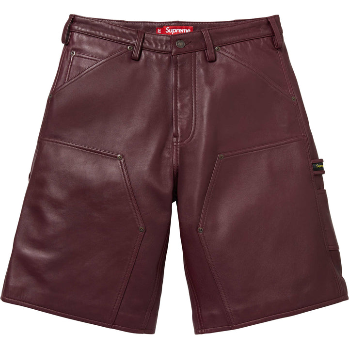 Leather Double Knee Painter Short - Shop - Supreme